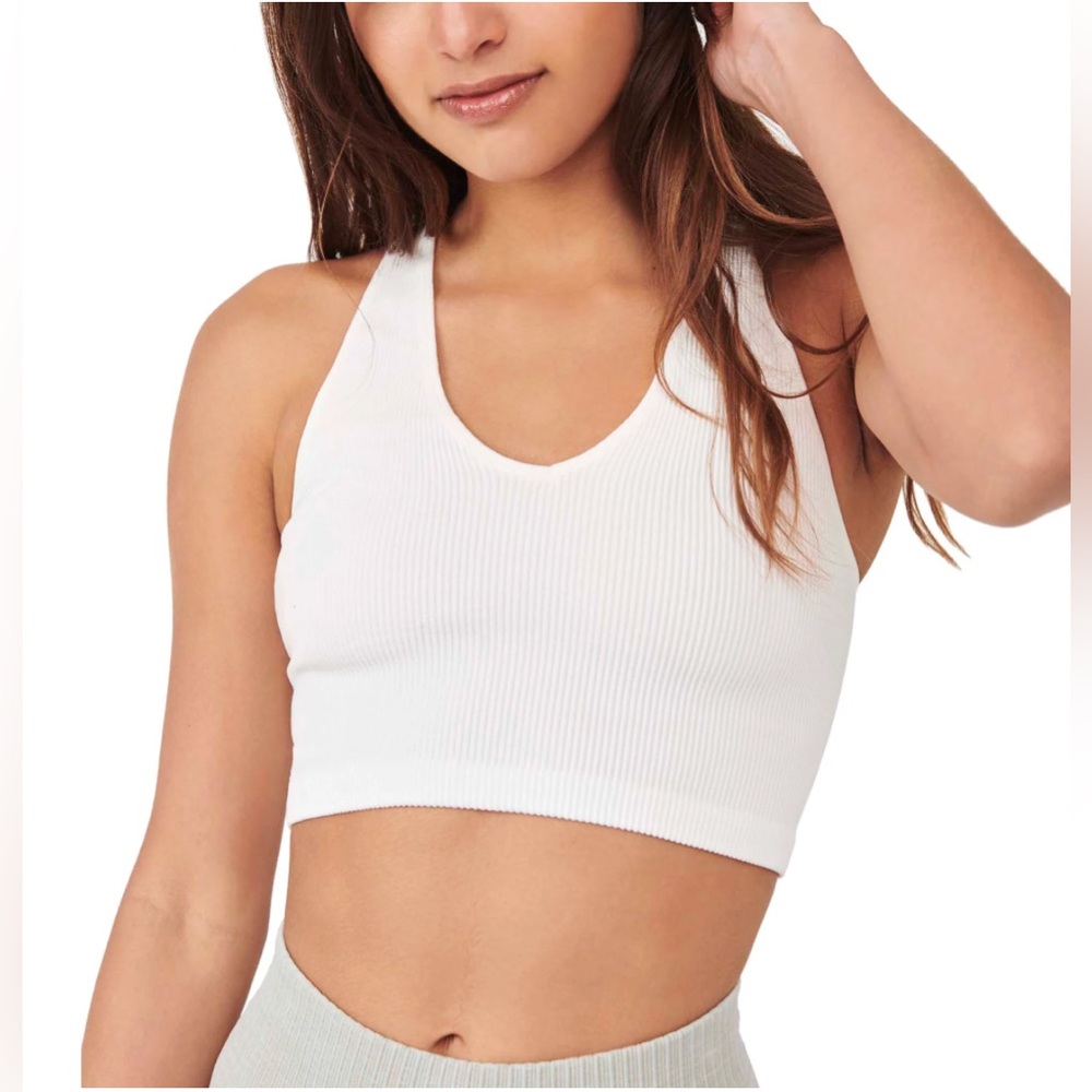 Free People Free Throw Crop Tank Top - Small